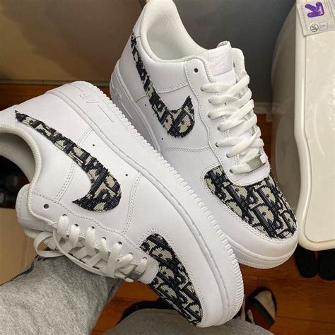 nike air force met dior|Nike Air Force Dior custom.